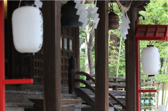 1. 熊野神社拝殿